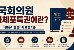 국회의원 불체포특권